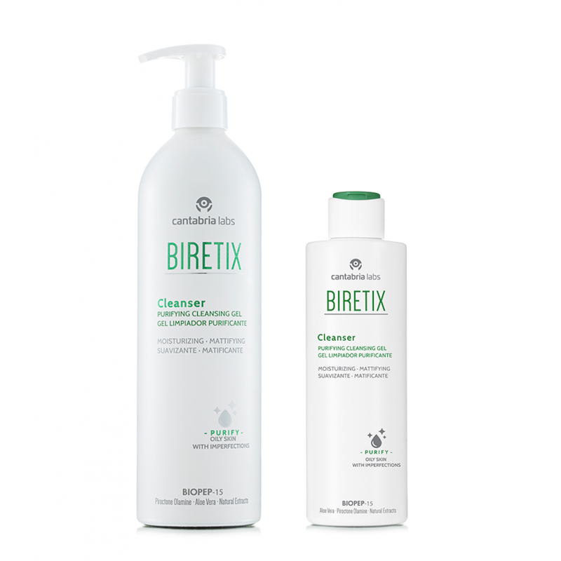 BIRETIX CLEANSER GEL LIMPIADOR PURIFICANTE 400 ML