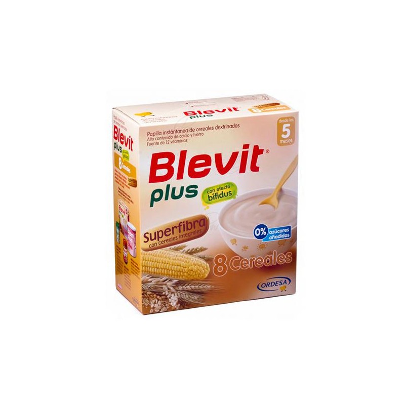 BLEVIT PLUS SUPERFIBRA 8 CEREALES 600 GR