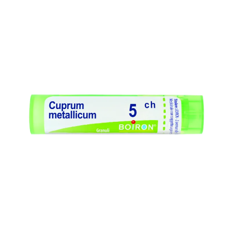 Cuprum Metallicum Boiron C5 Glóbulos 1 Envase 4 g