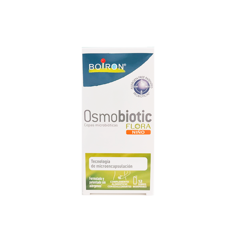 BOIRON OSMOBIOTIC FLORA NIÑO 12 SOBRES BUCODI 1,6 G