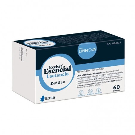  EXELVIT ESENCIAL LACTANCIA 60 CAPSULAS 