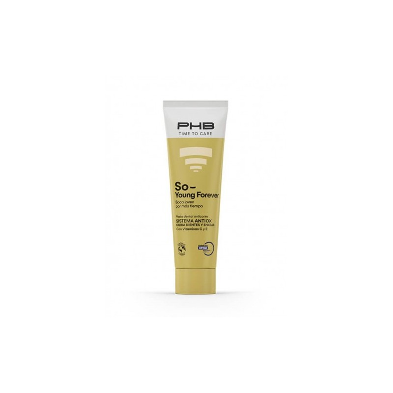 PHB TIME TO CARE SO YOUNG FOREVER DENTRIFICO SABOR MENTOLADO 75 ML