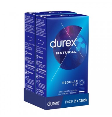 DUREX NATURAL PLUS DUPLO 12...