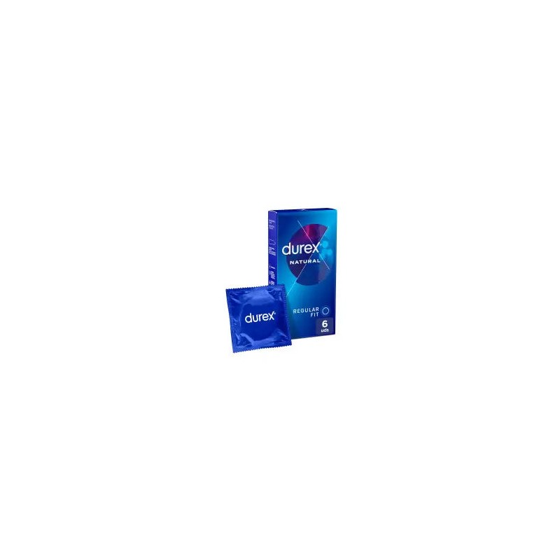 DUREX NATURAL PLUS EXTRALUBRICADO 6 UDS