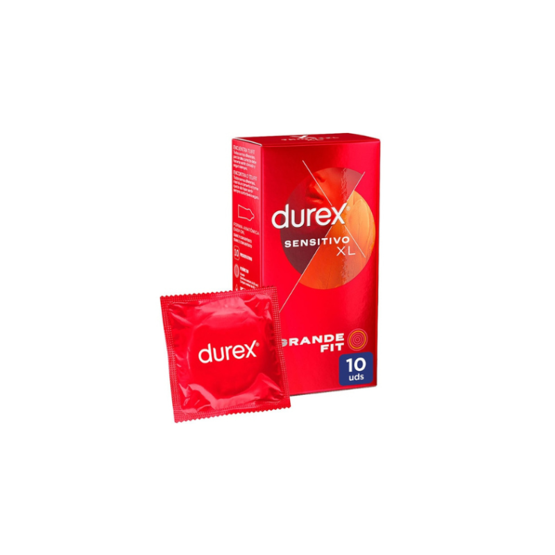 DUREX SENSITIVO XL PRESERVATIVOS 10 U