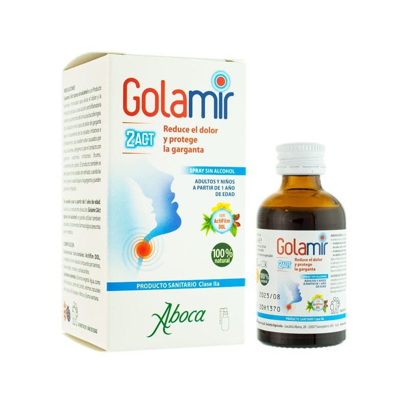 GOLAMIR 2ACT SPRAY SIN ALCOHOL 30 ML SPRAY