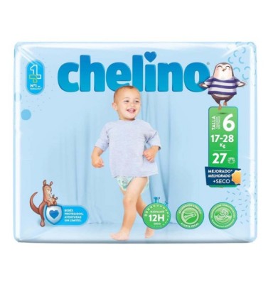 PAÑAL CHELINO T6 17-28 KG 27