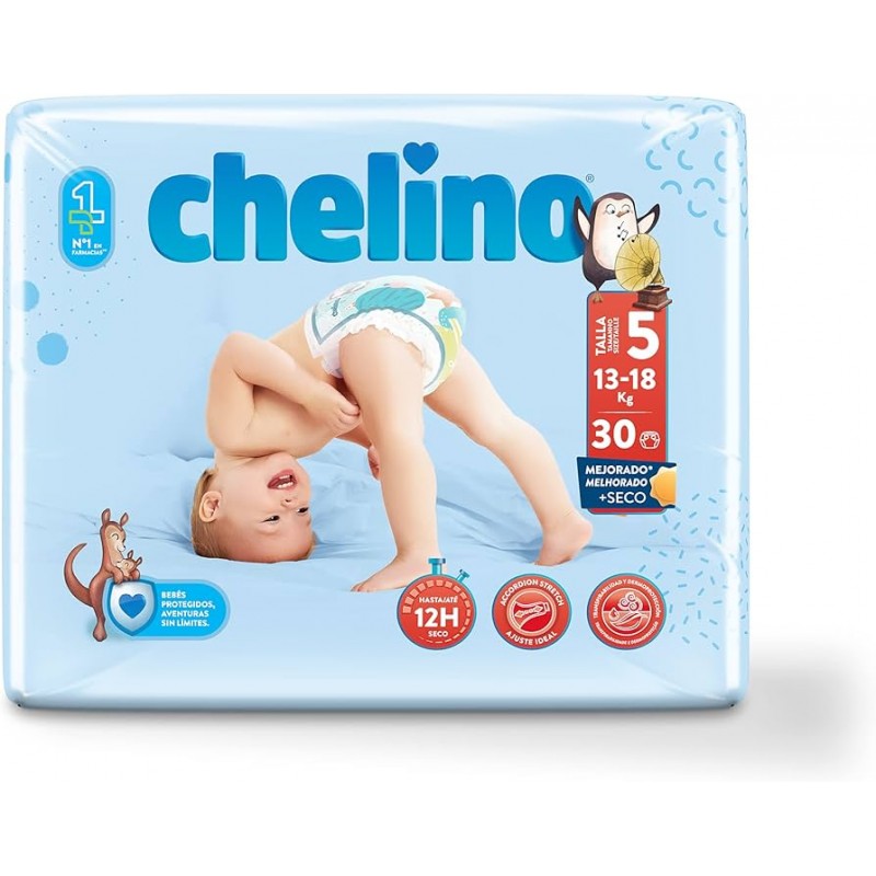 PAÑAL CHELINO T5 13-18 KG 30