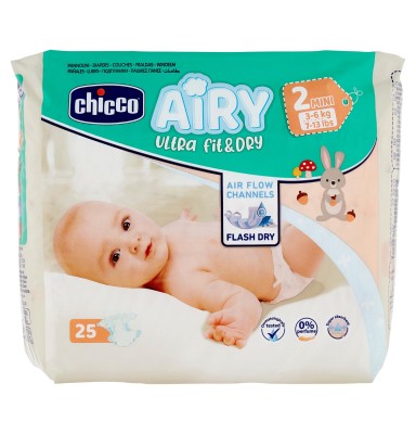 CHICCO PAÑAL AIRY MINI 3-6...