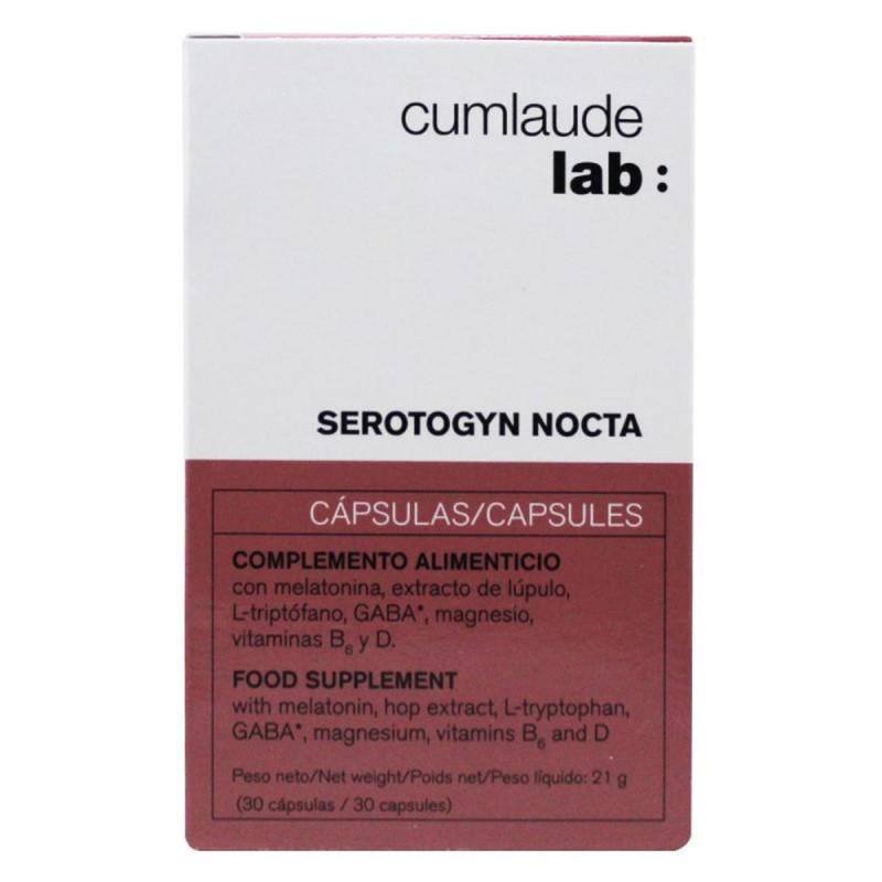 CUMLAUDE LAB: SEROTOGYN NOCTA 30 CAPSULAS