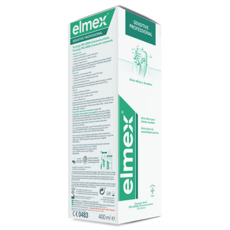 ELMEX SENSITIVE PROFESIONAL ENJUAGUE 400 ML