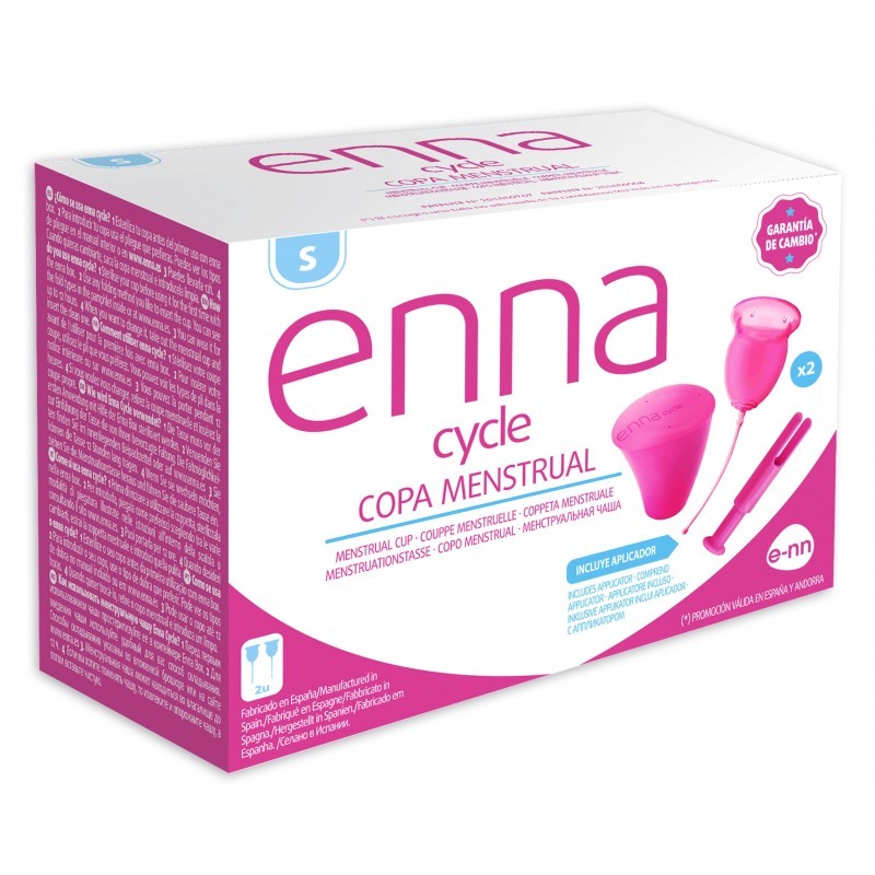 ENNA CYCLE COPA MENSTRUAL T- S CON APLICADOR
