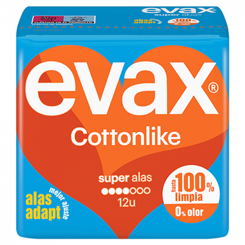 EVAX COTTONLIKE COMP ALAS SUPER 12 UDS