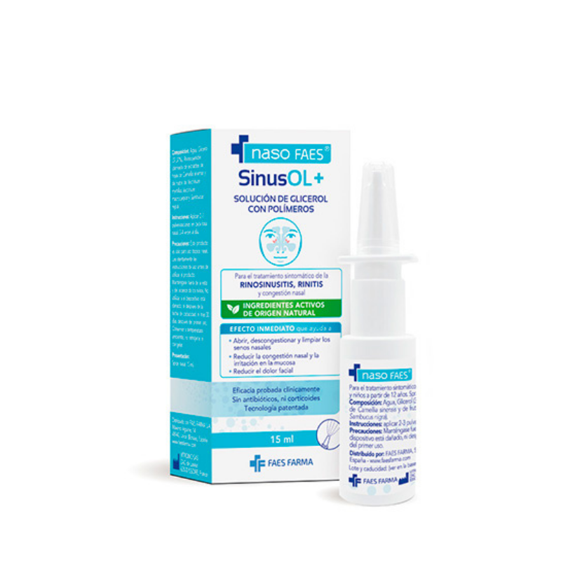 NASO FAES SINUSOL+ 1 SPRAY NASAL 15 ML