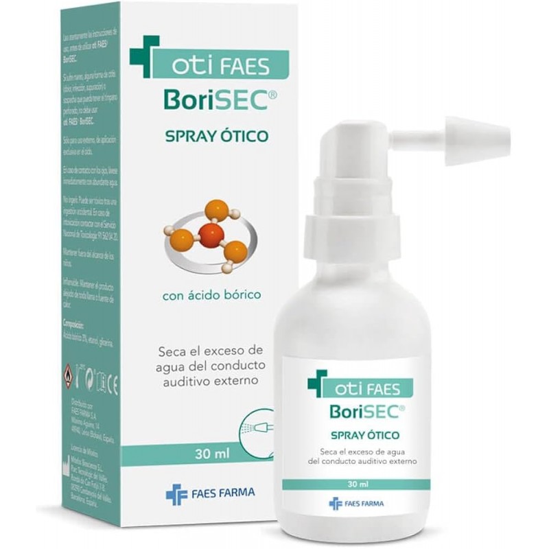 OTIFAES BORISEC SPRAY OTICO 30 ML