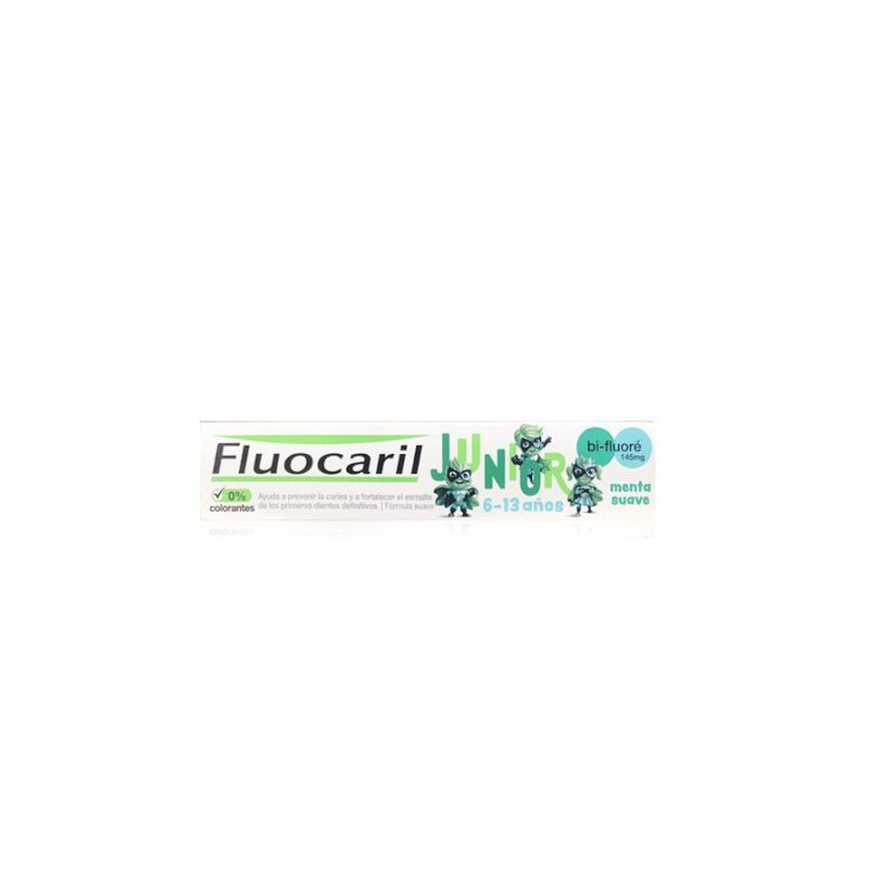 FLUOCARIL JUNIOR 6-13 AÑOS 1 TUBO 75 ML SABOR MENTA SUAVE