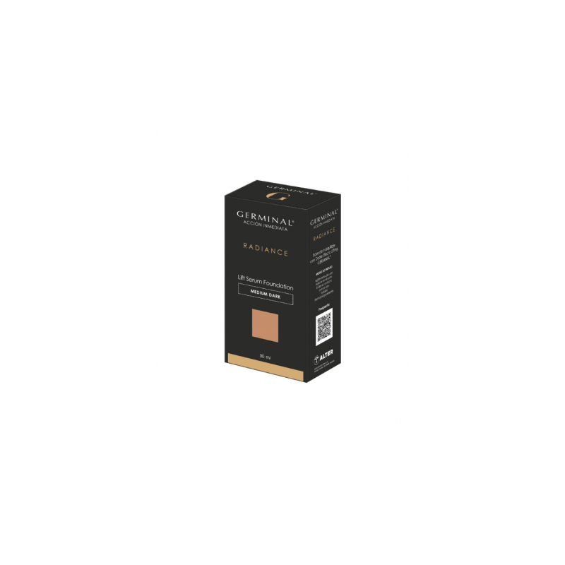 GERMINAL ACCION INMEDIATA RADIANCE LIFT SERUM FOUNDATION 1 FRASCO 30 ML COLOR MEDIUM DARK