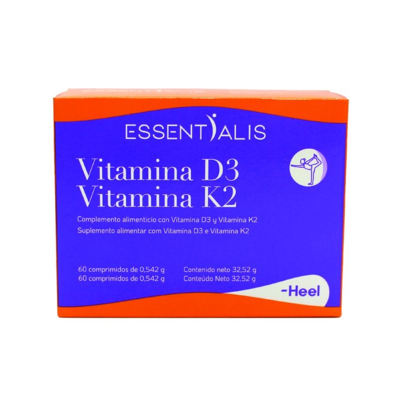 ESSENTIALIS HEEL VITAMINA D3 K2 60 COMP