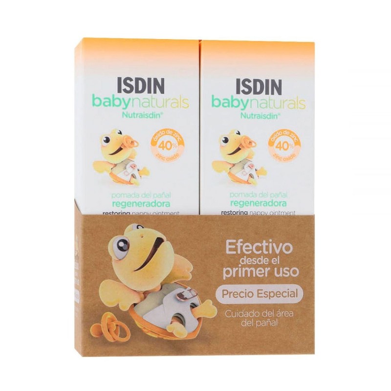 ISDIN BABY NATURALS DUO ZN40 POMADA DEL PAÑAL REGENERADORA100ML