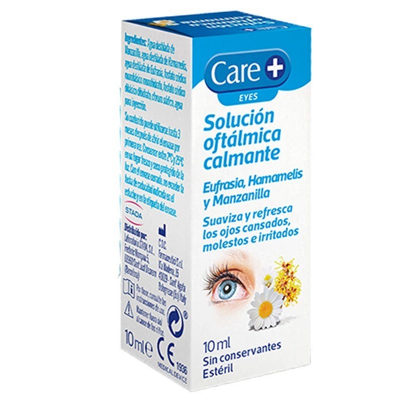 CARE+ SOLUCION OFTALMICA CALMANTE CON EXTRACTOS NATURALES 1 ENVASE 10 ML
