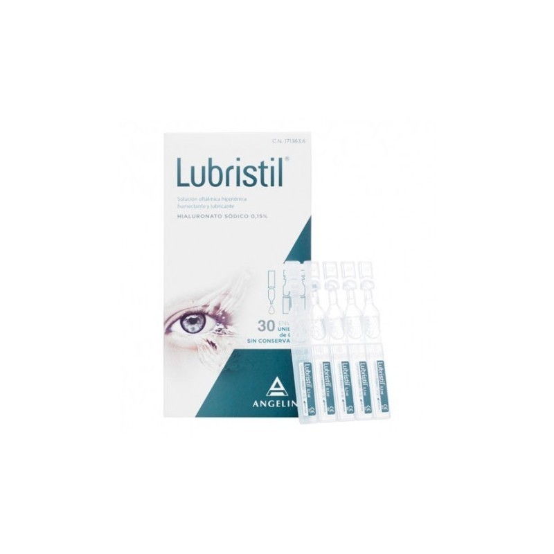 LUBRISTIL SOL OFTALMICA 30 MONODOSIS