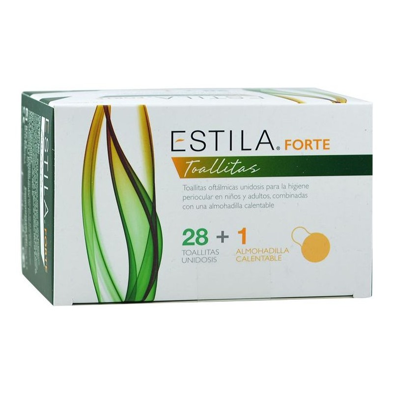 ESTILA FORTE 28 TOALLITAS + 1 ALMOHADILLA