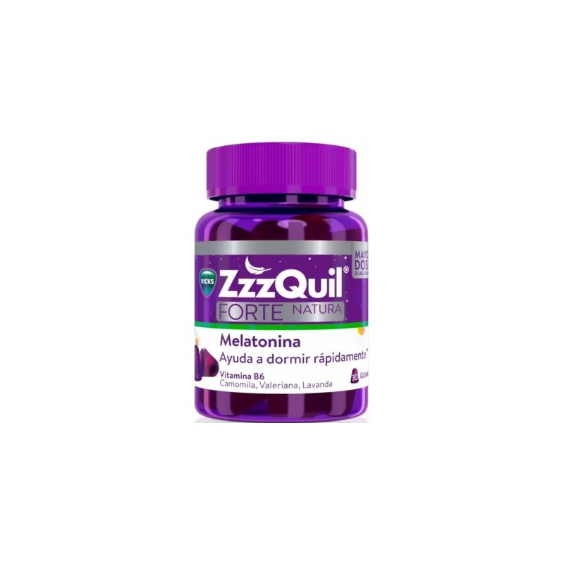 ZZZQUIL NATURA FORTE 30 GUMMIES SABOR FRUTOS DEL BOSQUE
