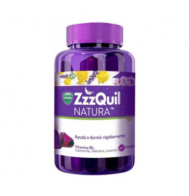 ZZZQUIL NATURA 60 GOMINOLAS