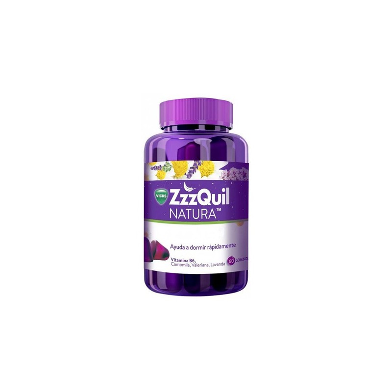 ZZZQUIL NATURA 60 GOMINOLAS