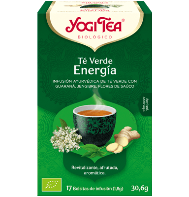 YOGI TEA TE VERDE ENERGIA
