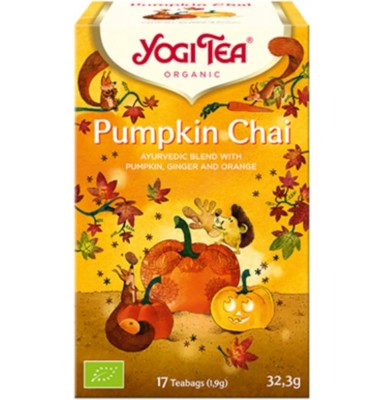 YOGI TEA PUMPKIN CHAI 17 BOL