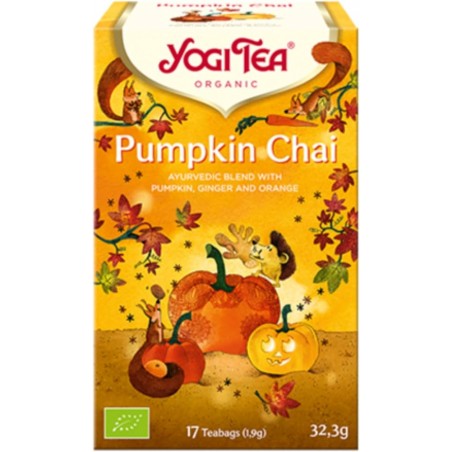  YOGI TEA PUMPKIN CHAI 17 BOL 