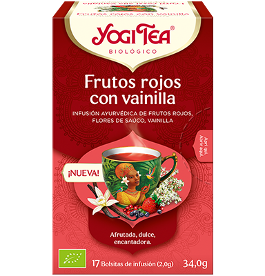 YOGI TEA FRUTOS ROJOS CON...