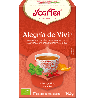 YOGI TEA ALEGRIA DE VIVIR