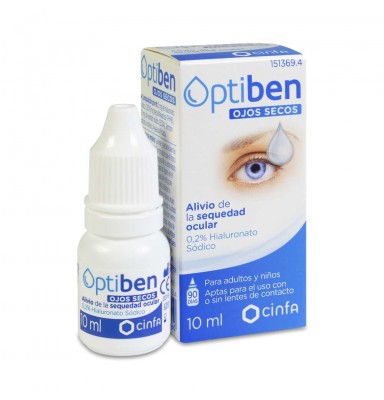 OPTIBEN OJOS SECOS GOTAS 10 ML