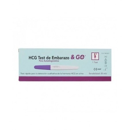  TEST DE EMBARAZO & GO 1 U 