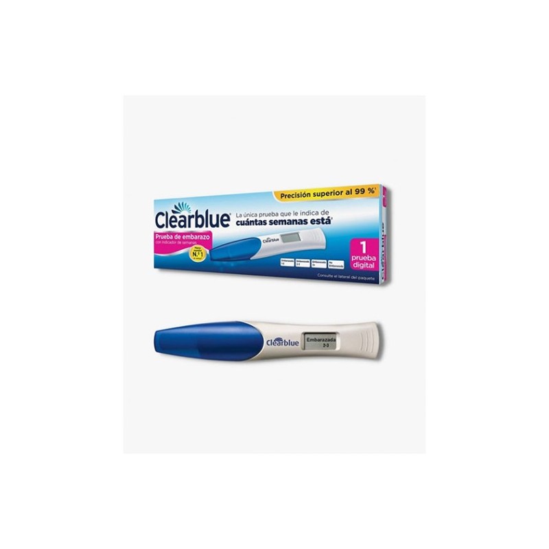 TEST EMBARAZO CLEARBLUE DIGITAL 1 PRUEBA