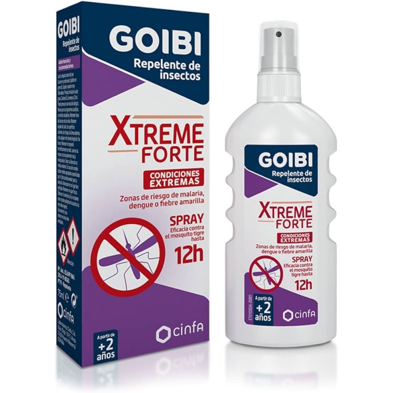 GOIBI ANTIMOSQUITOS XTREME SPRAY 75 ML