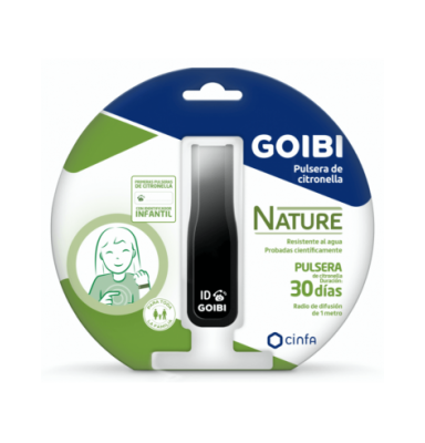 GOIBI PULSERA CITRONELLA NEGRA