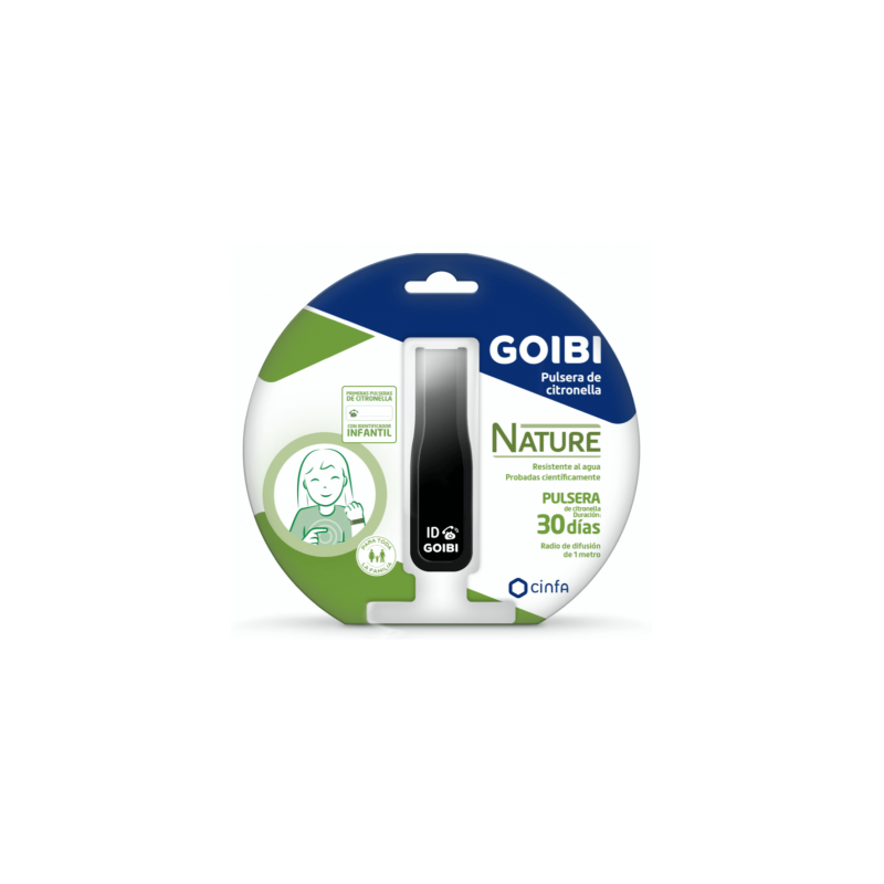 GOIBI PULSERA CITRONELLA NEGRA