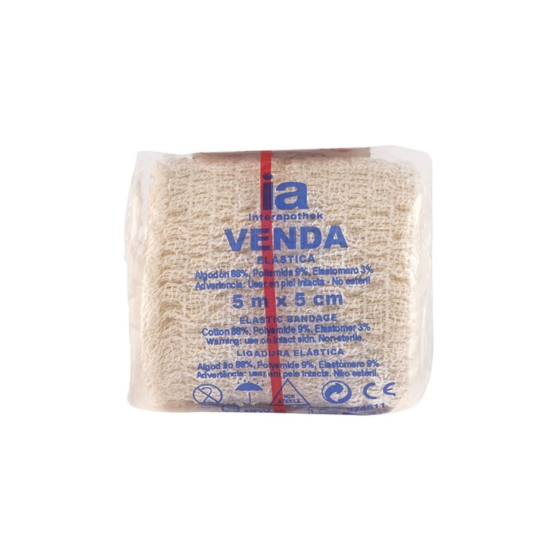 VENDA DE GASA ELASTICA INTERAPOTHEK 5 X 5
