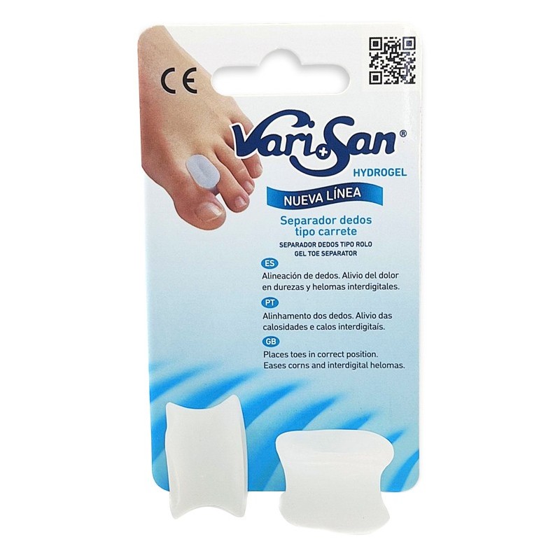 VARISAN SEPARA DEDOS CARRETE T-MED 2 UDS