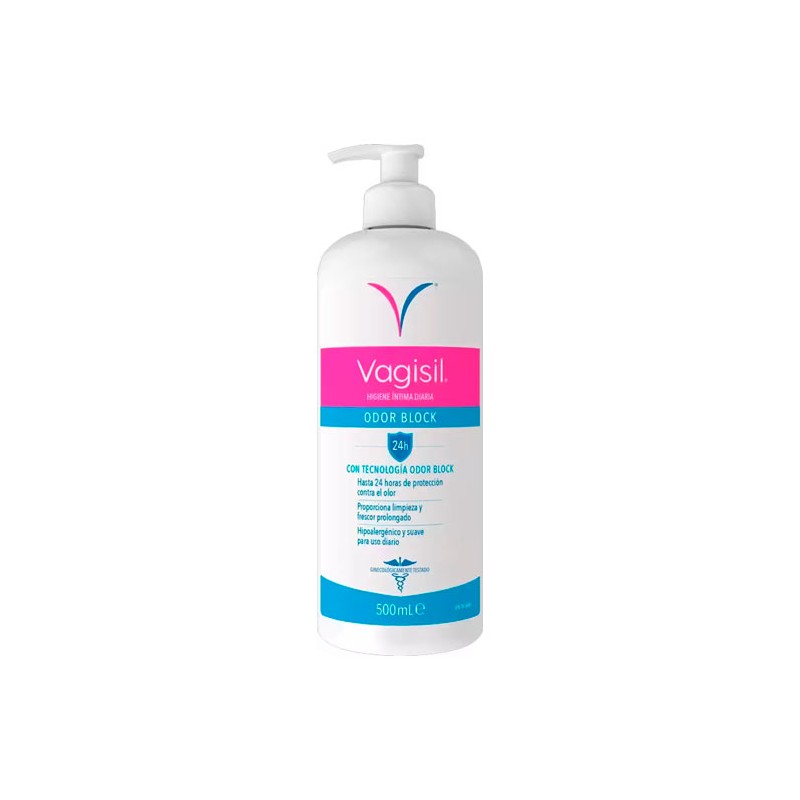 VAGISIL HIGIENE INTIMA ODOR BLOCK 1 ENVASE 500 ML
