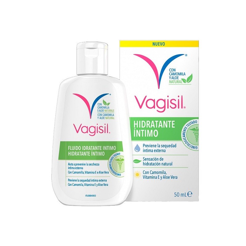 VAGISIL HIDRATANTE INTIMO CON CAMOMILA Y ALOE 50 ML