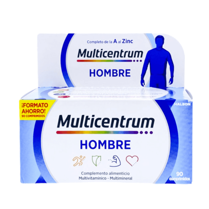 MULTICENTRUM HOMBRE 90 COMPRIMIDOS