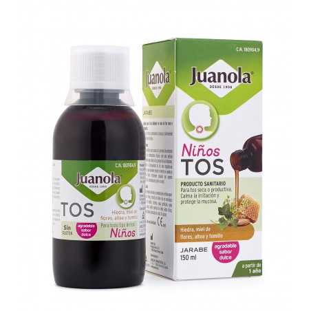  JUANOLAS TOS NIÑOS JARABE 150 ML 