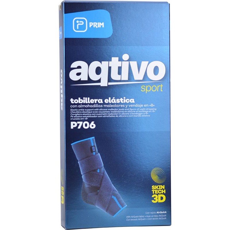 PRIM TOBILLERA ELASTICA SPORT P706 CON ALMOH Y VEND 8 T- M