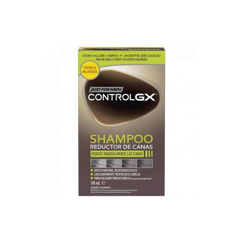 JUST FOR MEN CONTROL GX REDUCTOR DE CANAS CHAMPU 177 ML