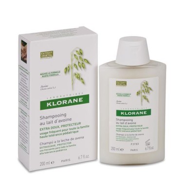 KLORANE CHAMPU LECHE DE...