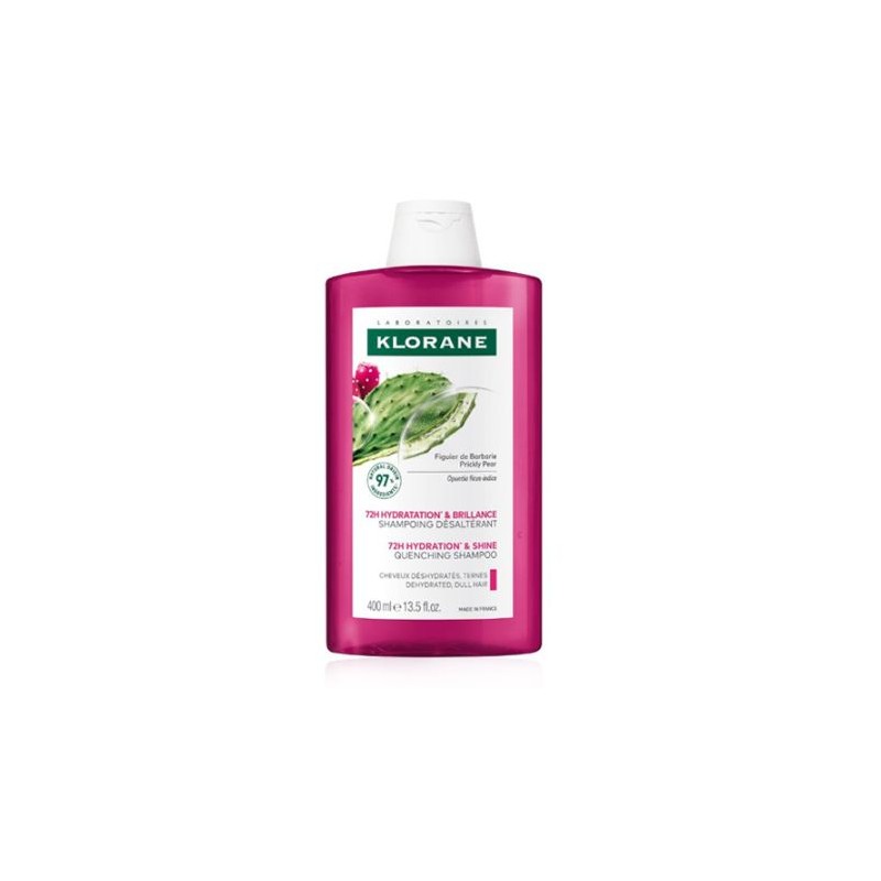 KLORANE CHAMPU HIDRATANTE AL HIGO DE BARBARIA 1 ENVASE 400 ML
